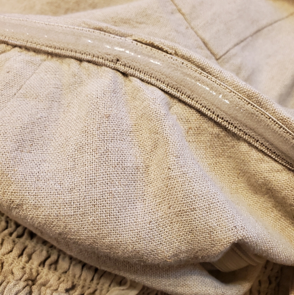 Urban Outfitters linen strapless wide-leg jumpsuit - Picture 11 of 16